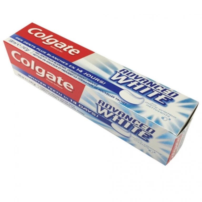 معجون مبيض الأسنان 100 مل من كولجيت Colgate Advanced White Toothpaste 100ml أكبر صيدلية غير